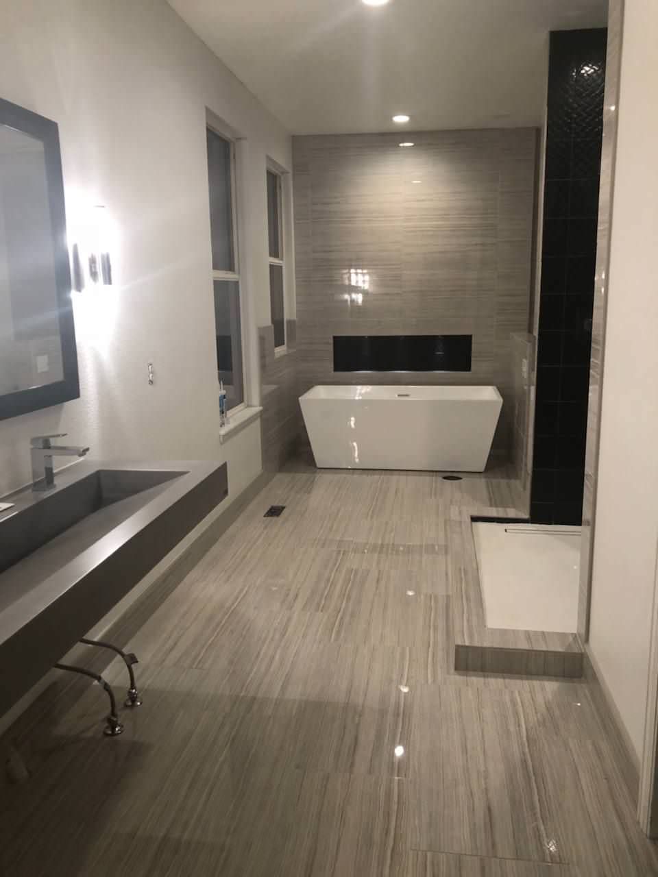 Modern Sleek Patterned Bathroom Tiles