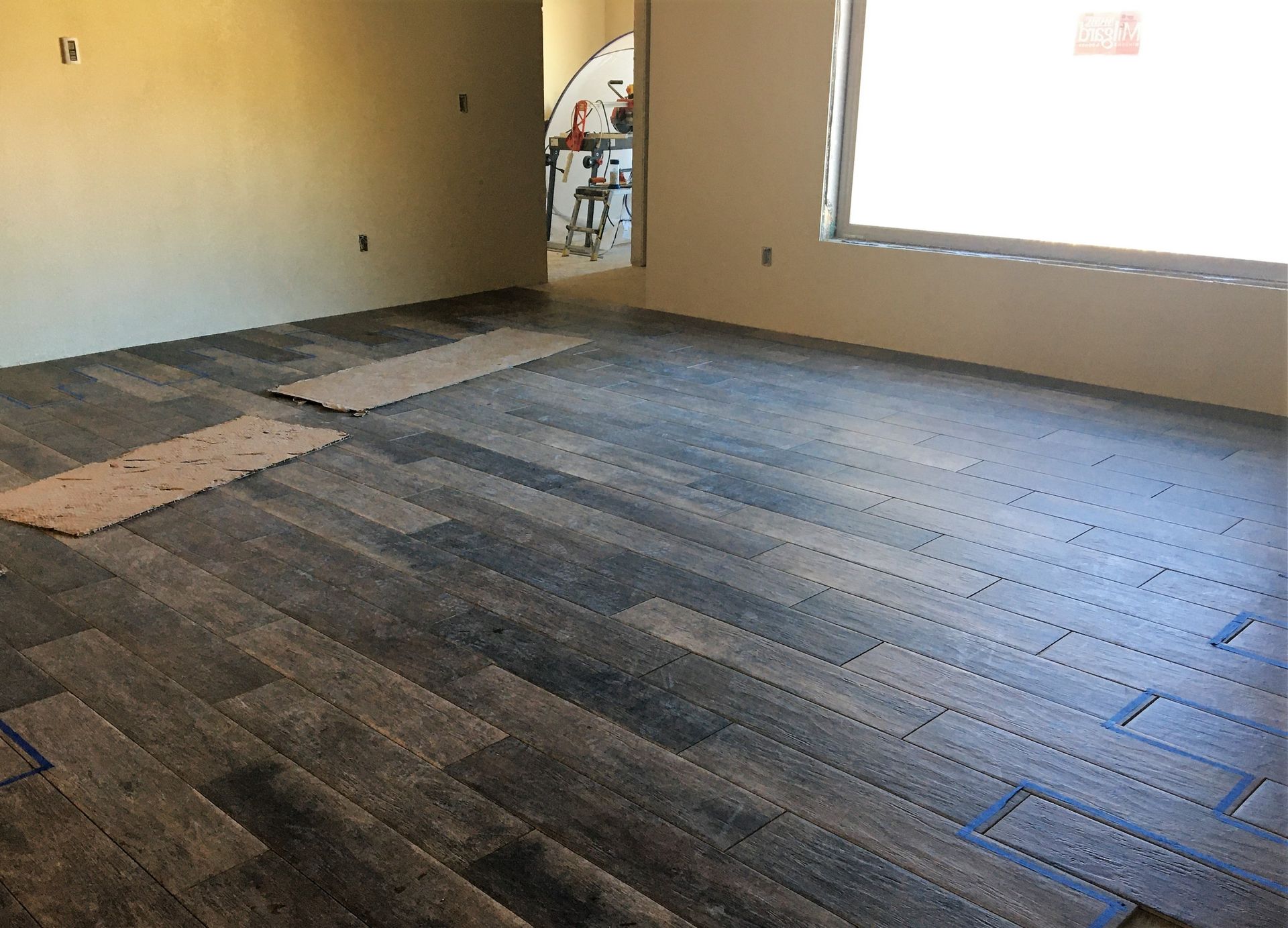 Wood Look Porcelain Tile Floor
