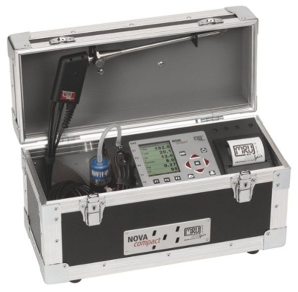 Analizador de gases
Analizador de combustion
Nova Compact
