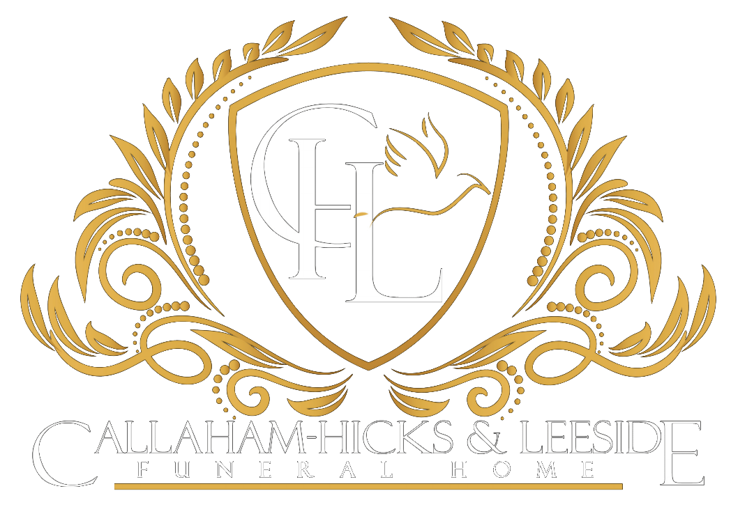 A gold laurel wreath on a white background.