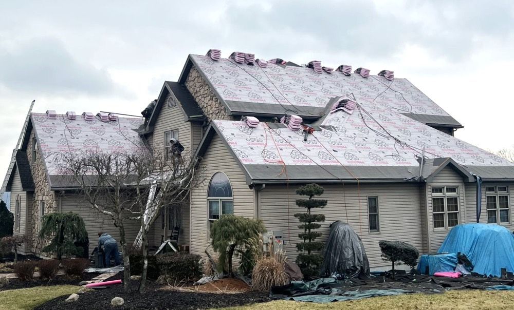 Full roof replacement near Reading, PA