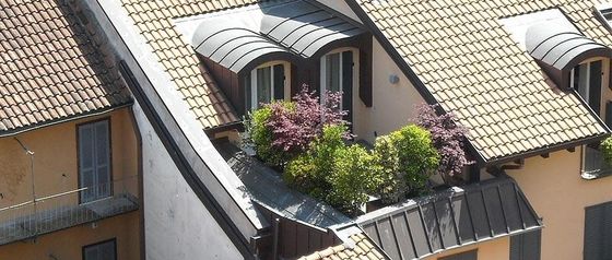 tetto abitazione in alluminio