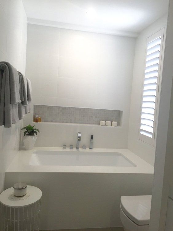 solid surface wide bathroom sink with mirror