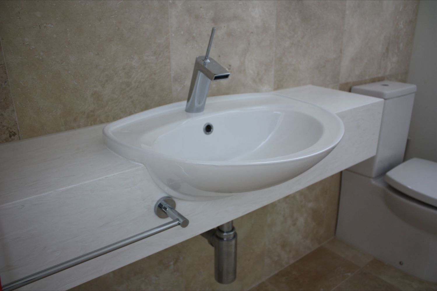 round white solid surface bathroom sink
