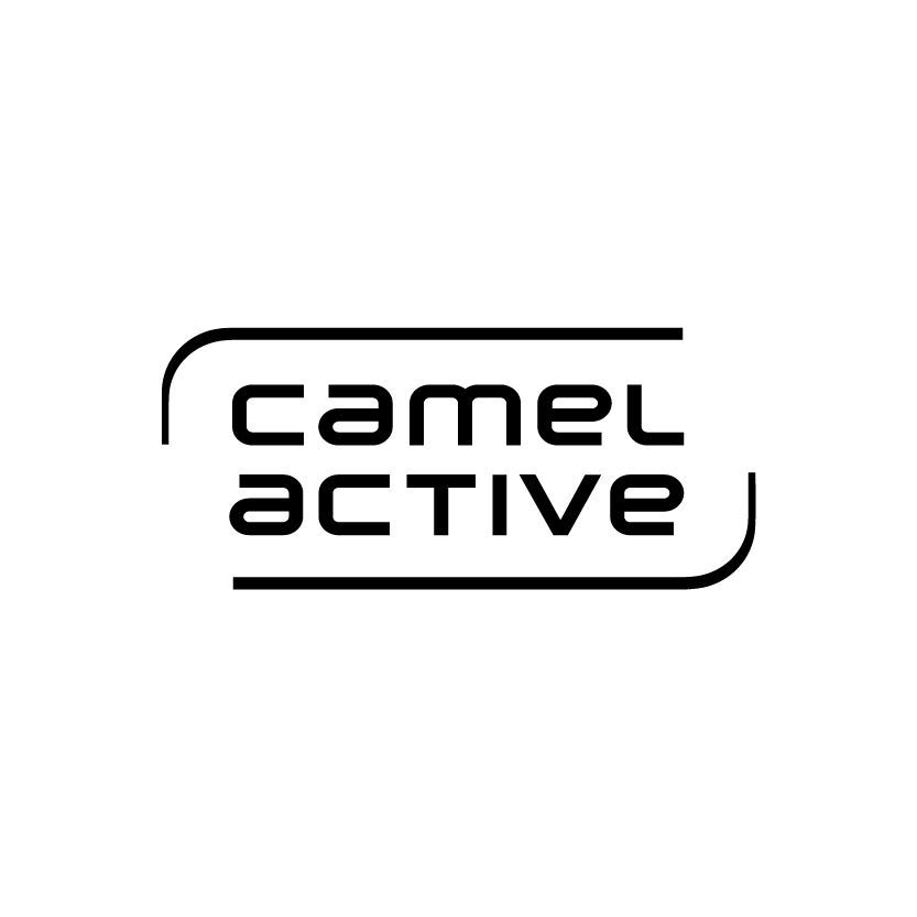 Ein Camel Active-Logo auf weißem Hintergrund.