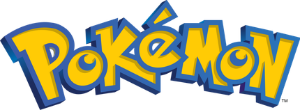 Un'immagine del logo Pokémon su uno sfondo bianco.
