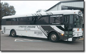Bus Service — Prestige Limousine Bus in Pensacola, FL