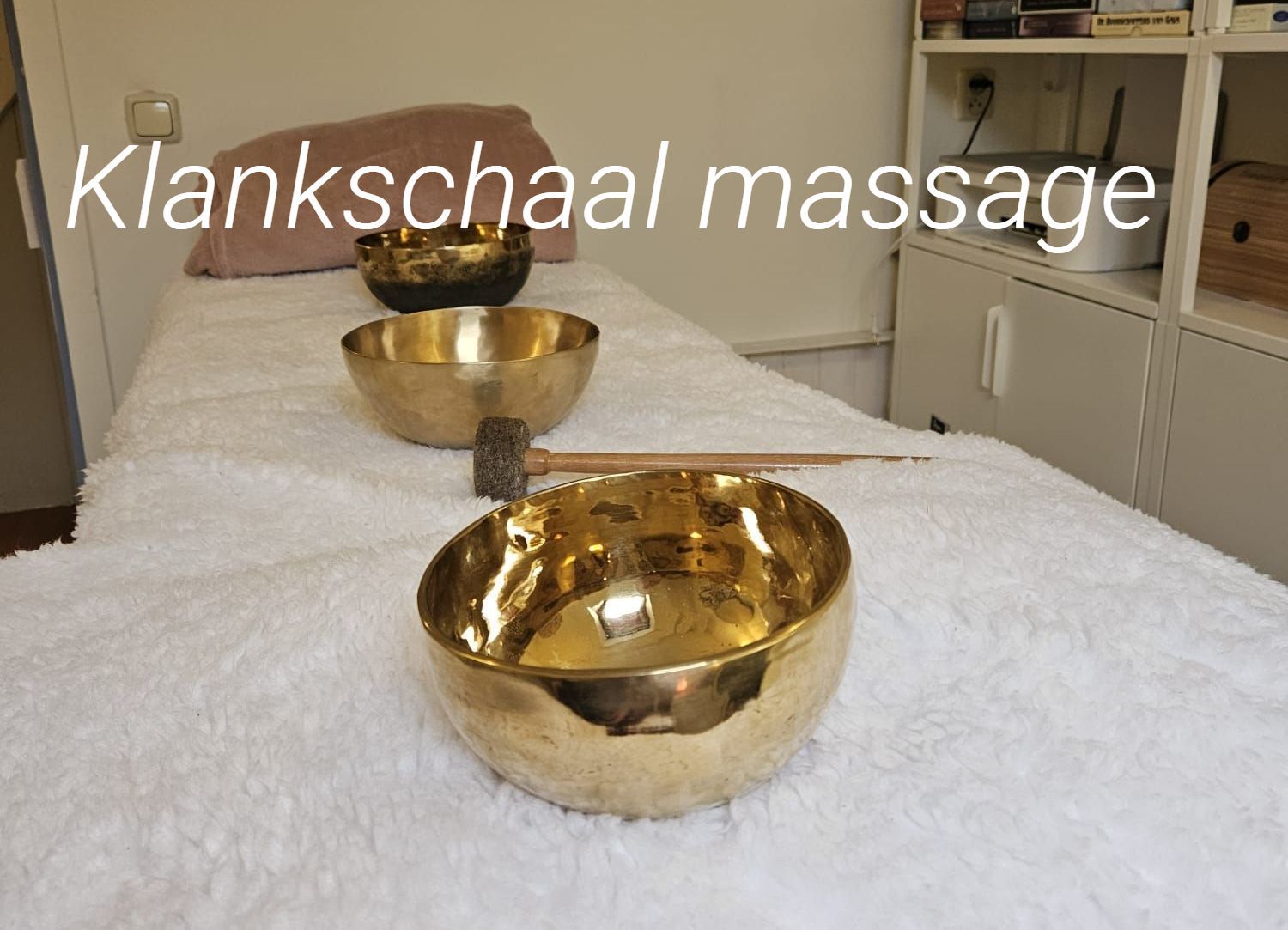 Klankschalen en aanslag stok