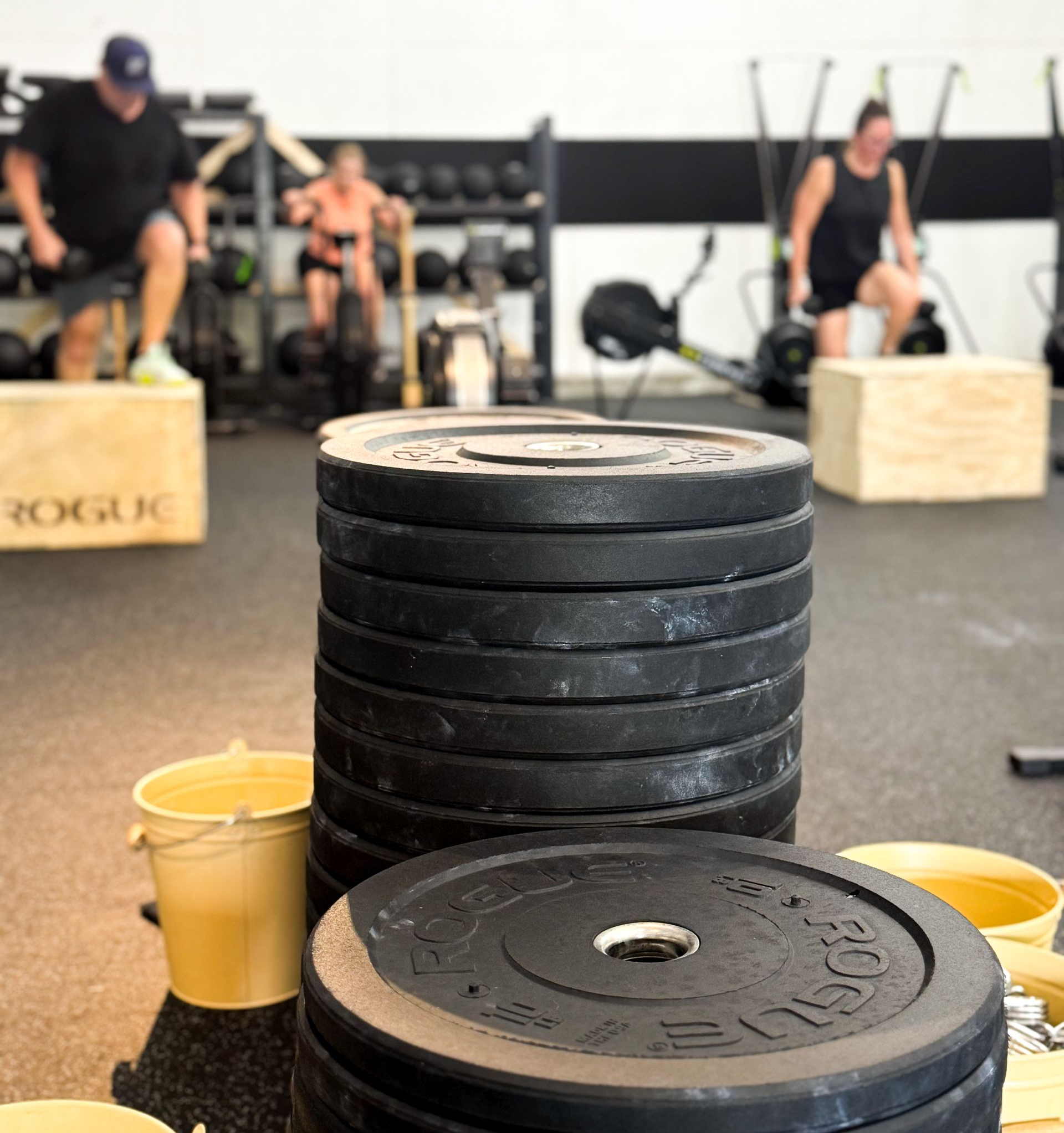 Members of all ages training at a fitness center in Orlando FL, building strength and community.