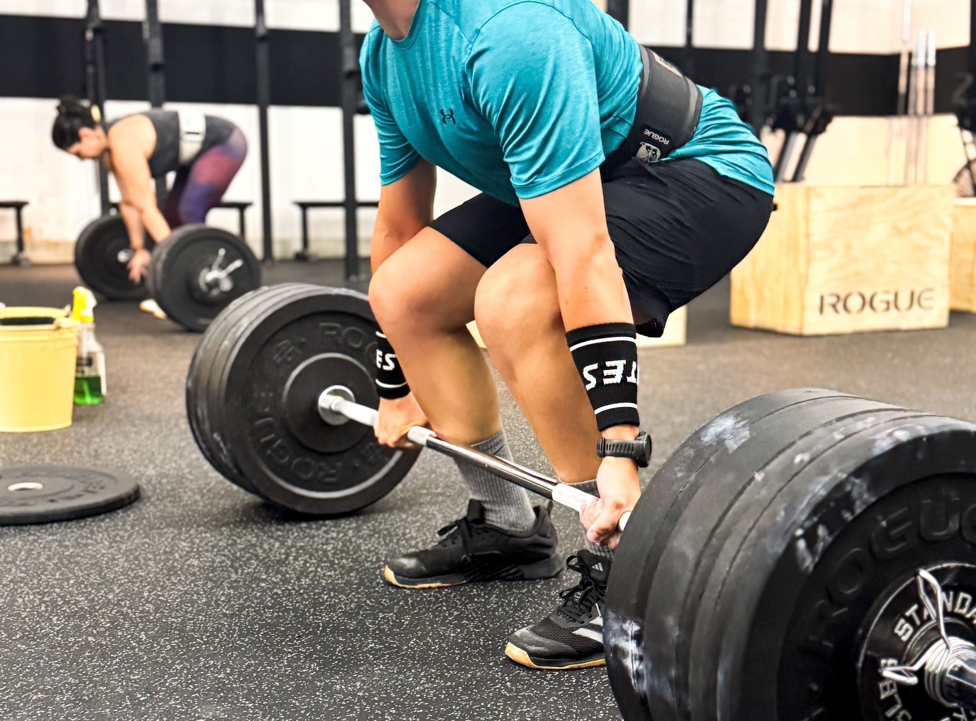 Group of members participating in Winter Park CrossFit classes focused on strength training and whole-person wellness