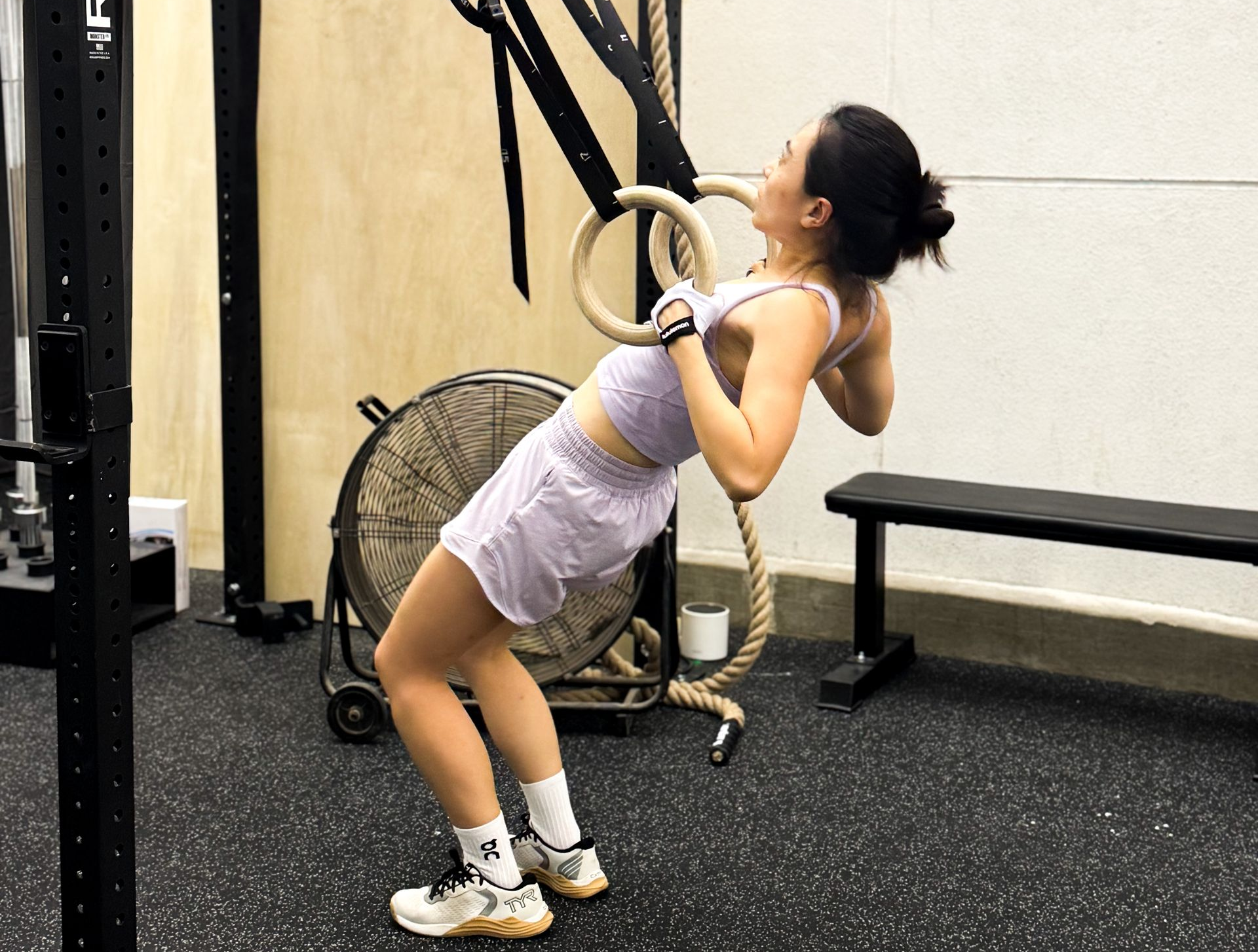 Inclusive gym in Orlando with members learning proper form and building functional strength