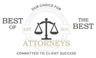 A logo for the best of attorneys committed to client success.