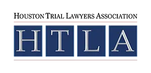 The logo for the houston trial lawyers association