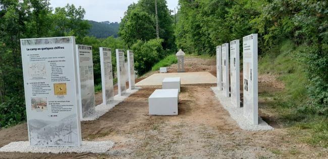 Le mémorial du Camp de Rieucros à Mende
