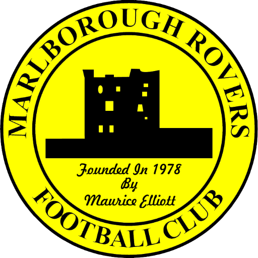 The logo for the marlborough rovers football club