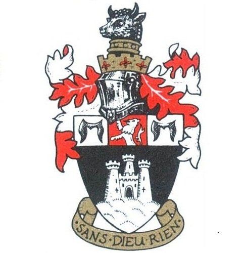 A coat of arms with the words sans dieu rien on it