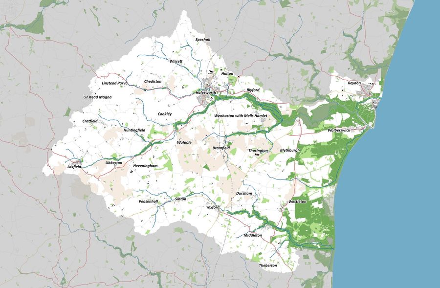 Blyth Custer Map