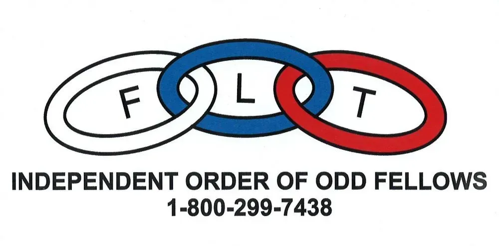 A logo for the independent order of odd fellows