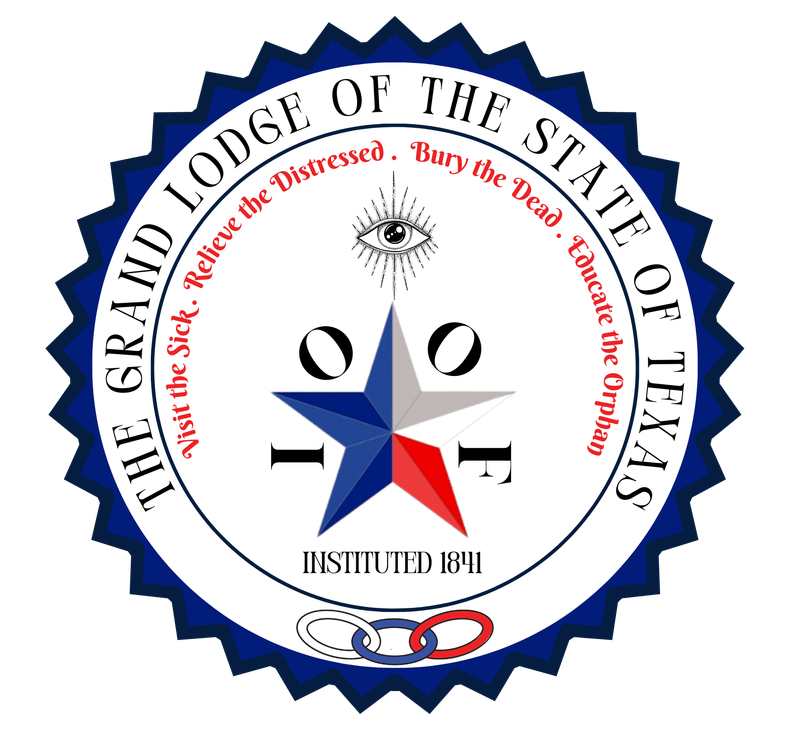 IOOF Grand Lodge of Texas seal