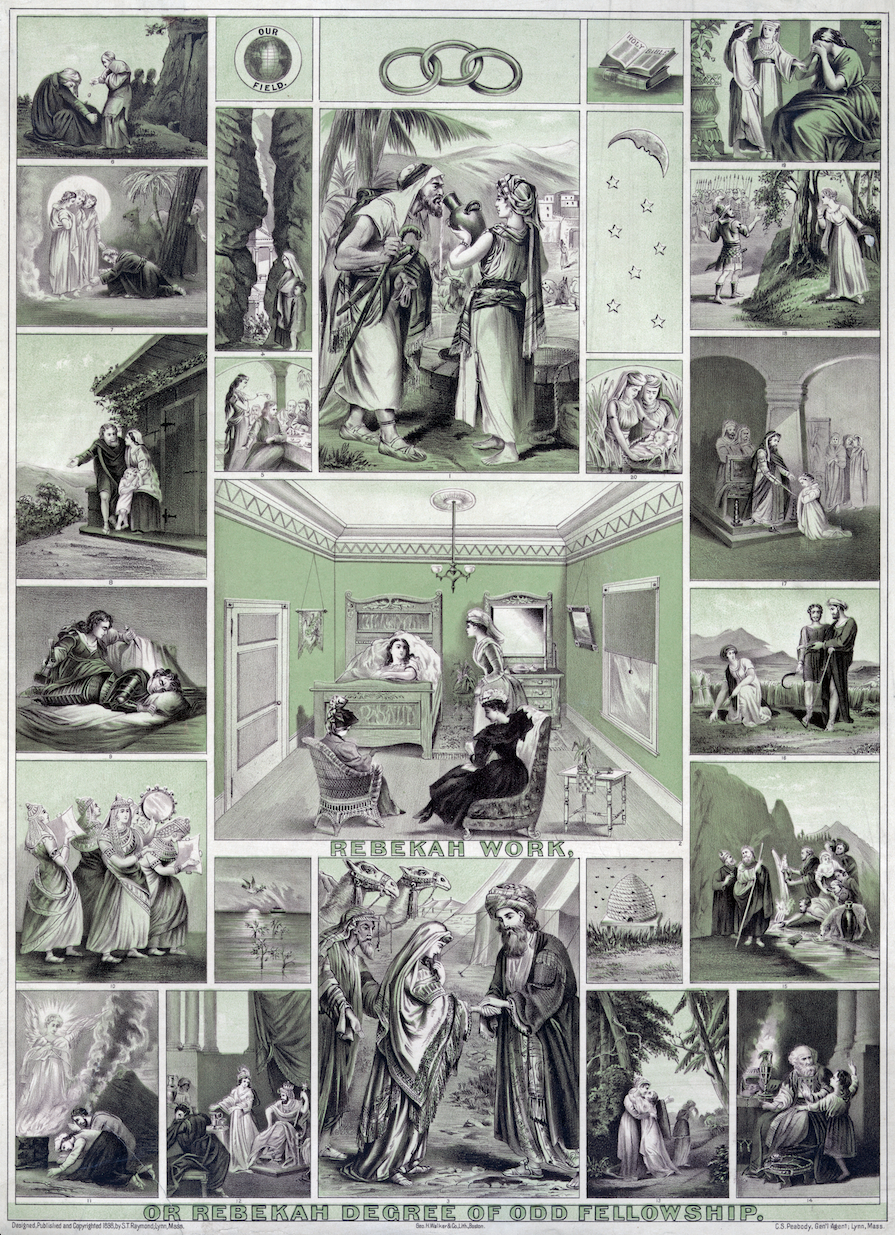 A collage of images of people and places with the words ' a brief history of marriage ' on the bottom