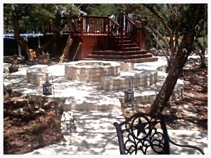 Small Firepit — Austin, TX — Advanced Landscape Designs