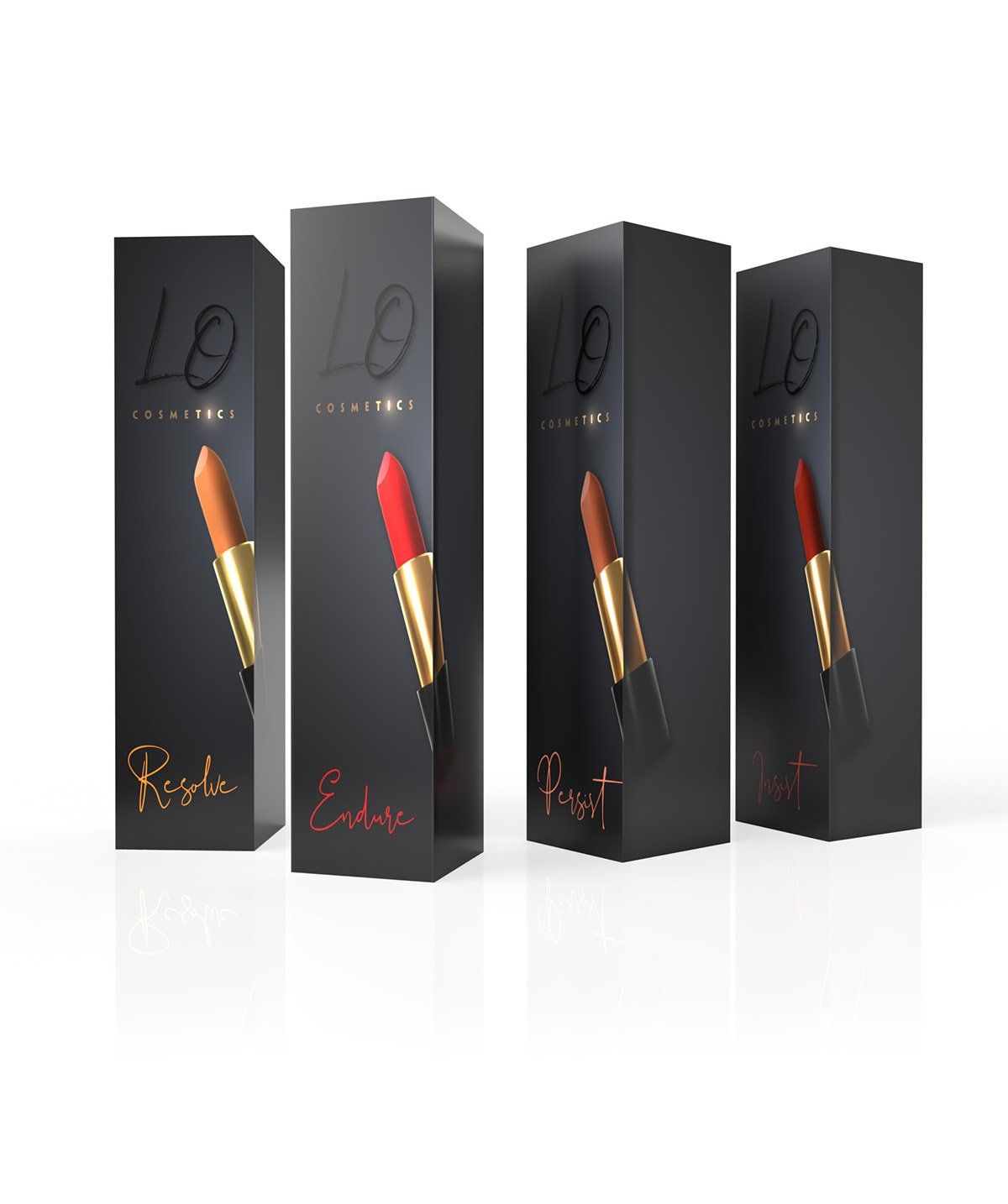 image of a design concept for lipstick packaging