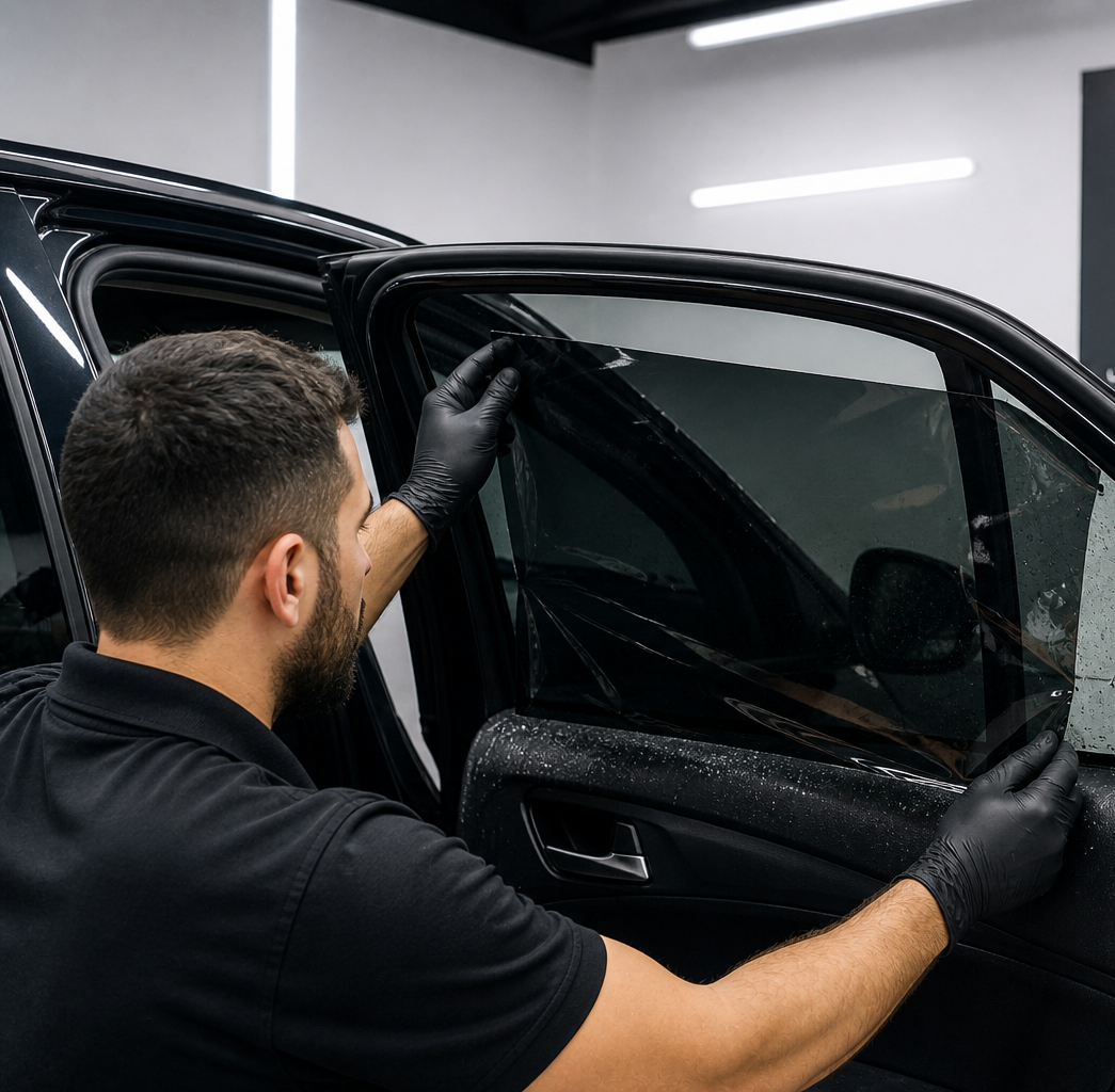 tinted car windows reducing glare
