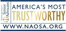 NAOSA America's Most Trust Worthy Logo