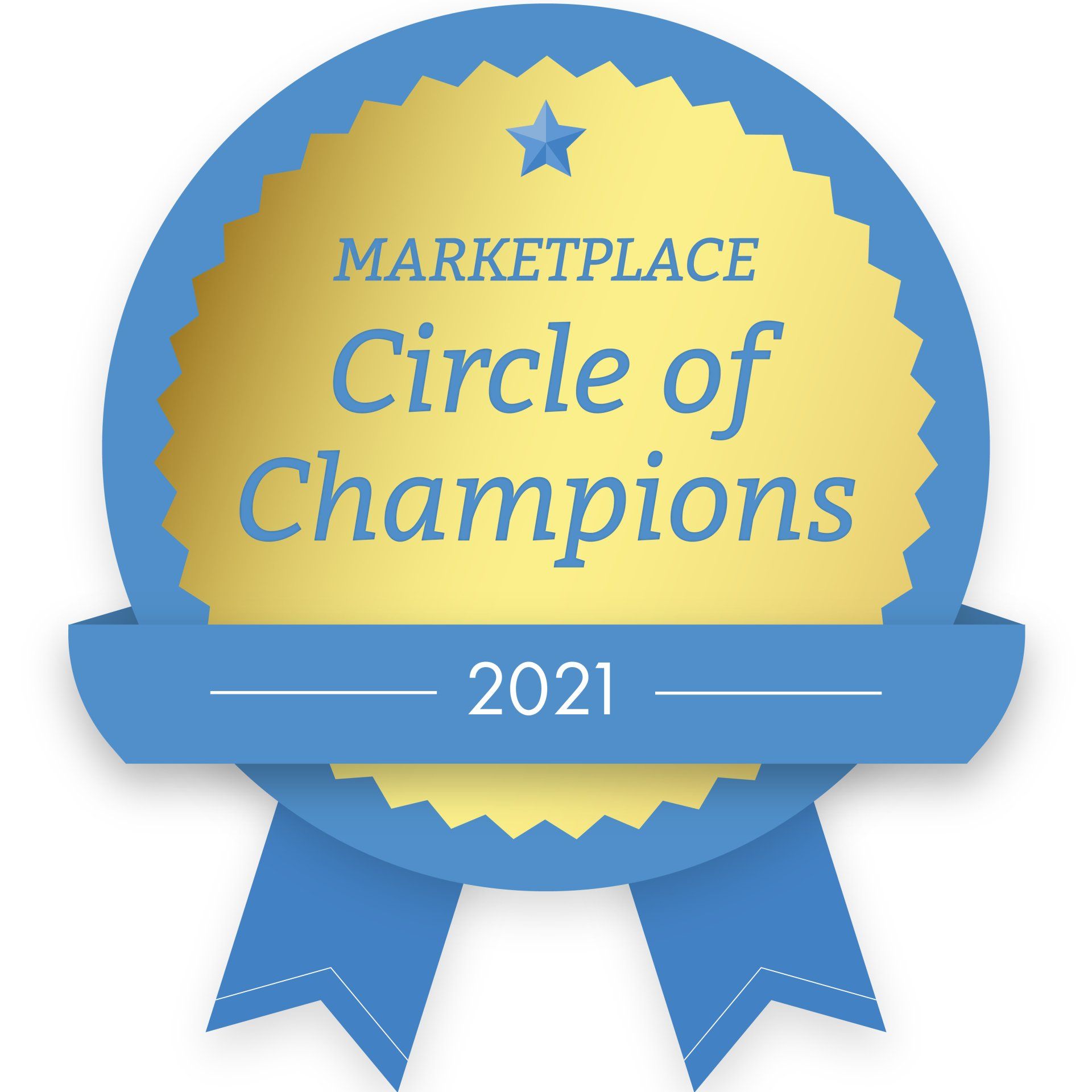 Marketplace Circle of Champions 2021 - Badge