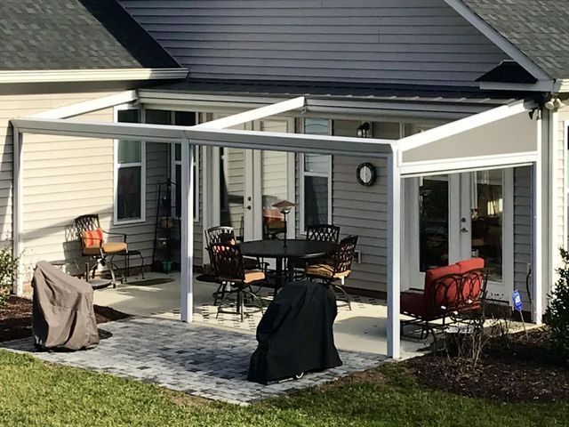 Outdoor Louvered Pergolas — Charlotte, NC — We Got You Covered Outdoor