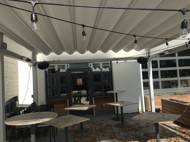 Awning Installed For Store — Charlotte, NC — We Got You Covered Outdoor