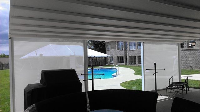 Outdoor Pool View — Charlotte, NC — We Got You Covered Outdoor