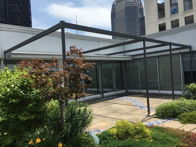 Home Deck Installing Awning — Charlotte, NC — We Got You Covered Outdoor