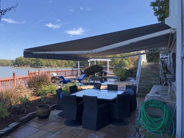 Patio with Table and Chairs  — Charlotte, NC — We Got You Covered Outdoor