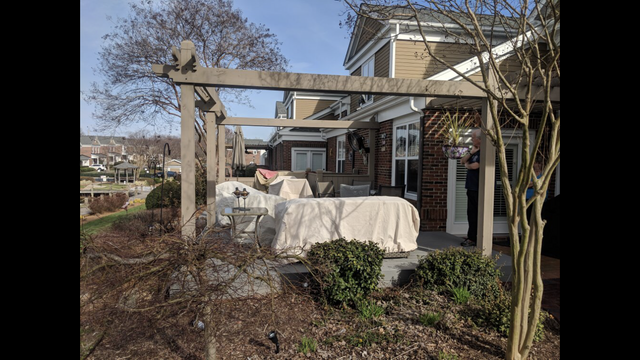Yard Framing for Retractable Awning — Charlotte, NC — We Got You Covered Outdoor