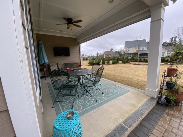 Wide View of Yard with Table — Charlotte, NC — We Got You Covered Outdoor