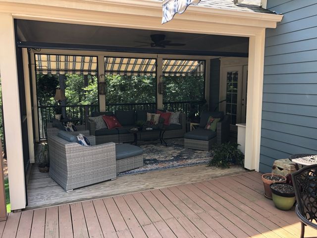 House Yard with Sofa — Charlotte, NC — We Got You Covered Outdoor