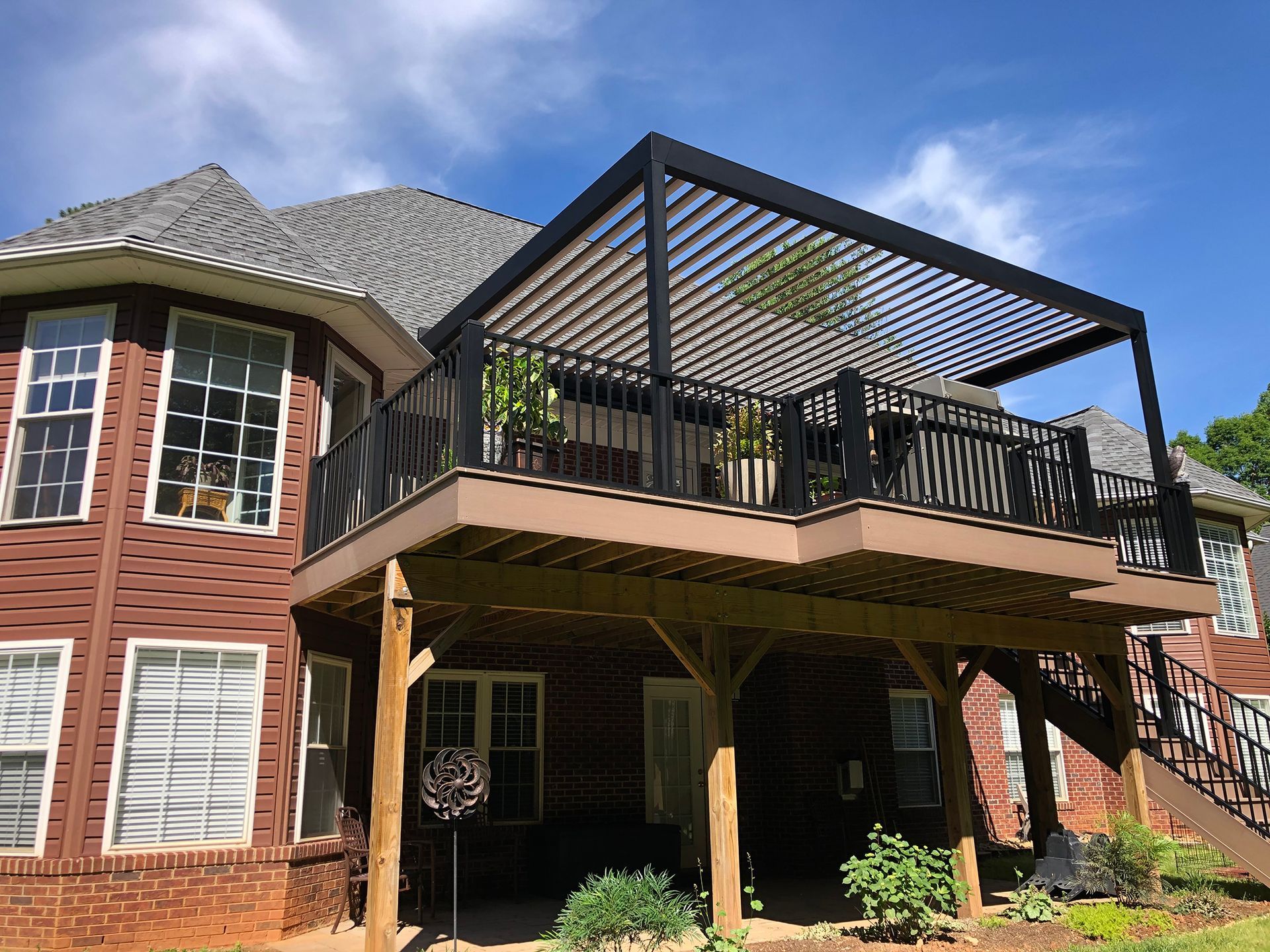 Before Adding Pergola Shade — Charlotte, NC — We Got You Covered Outdoor