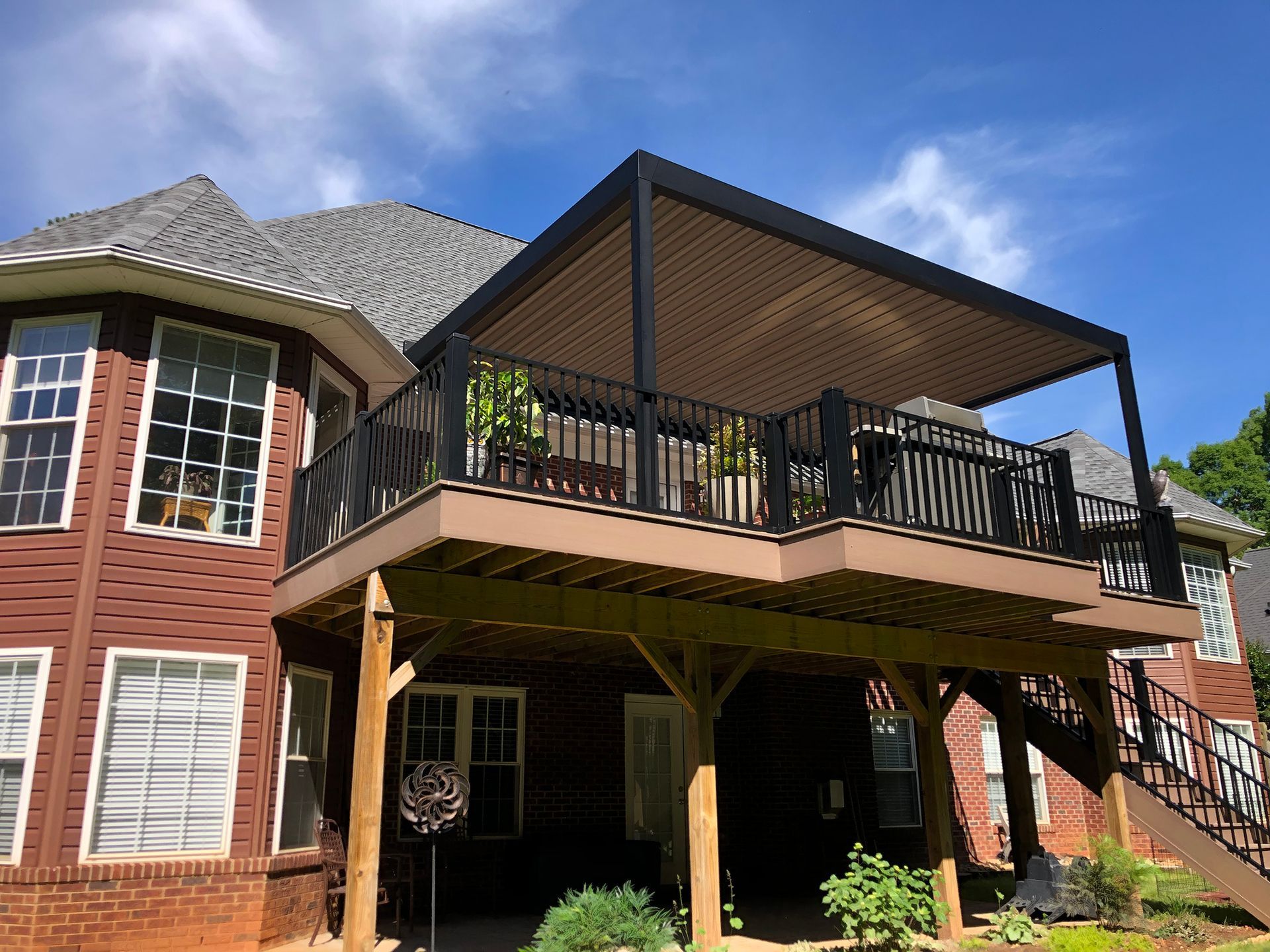 After Adding Pergola Shade — Charlotte, NC — We Got You Covered Outdoor