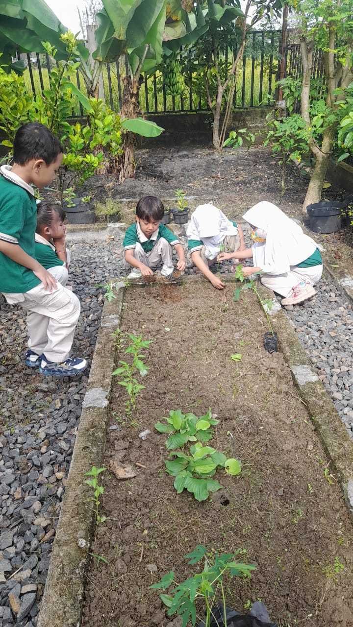 Child crawling through a play tunnel during an event. Other children and adults are in the background.