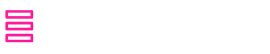 Three stacked pink horizontal bars on a white background.