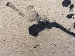 Ink on Carpet — Townsville, QLD — Bethel Carpet Cleaning