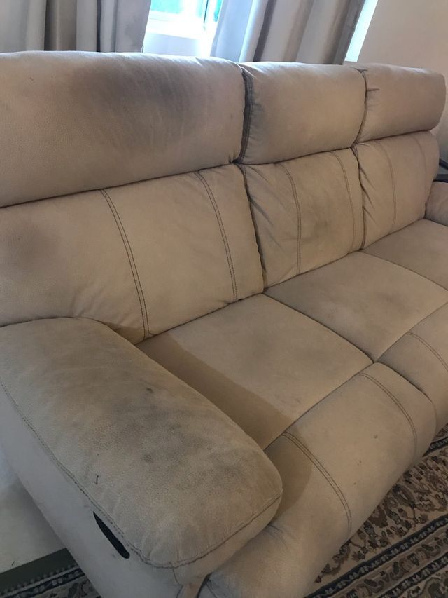Dirty Sofa — Townsville, QLD — Bethel Carpet Cleaning