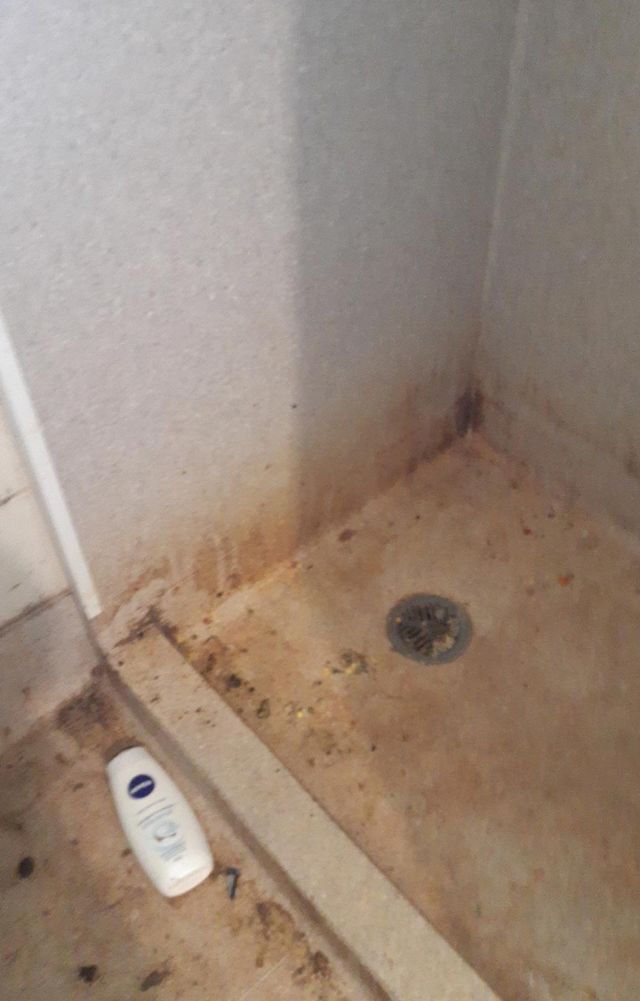 Before Cleaning Shower Room — Townsville, QLD — Bethel Carpet Cleaning