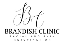 A logo for brandish clinic facial and skin rejuvenation