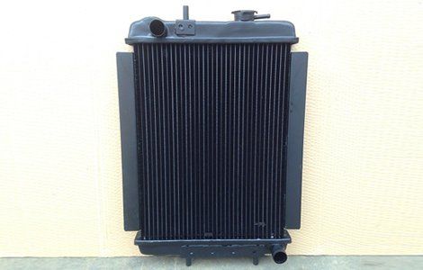 black coloured radiator