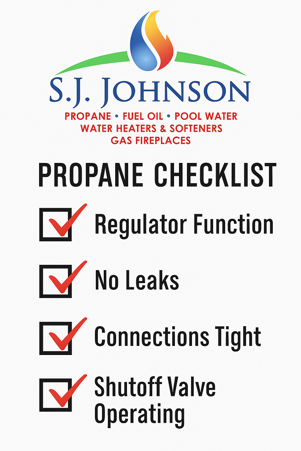 propane checklist 