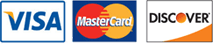 Credit cards accepted logo