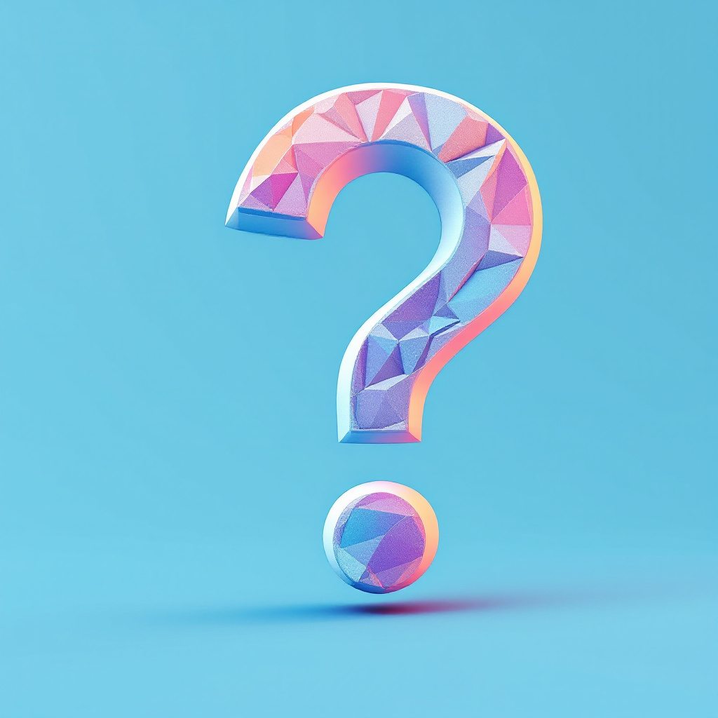 A question mark represents FAQ page