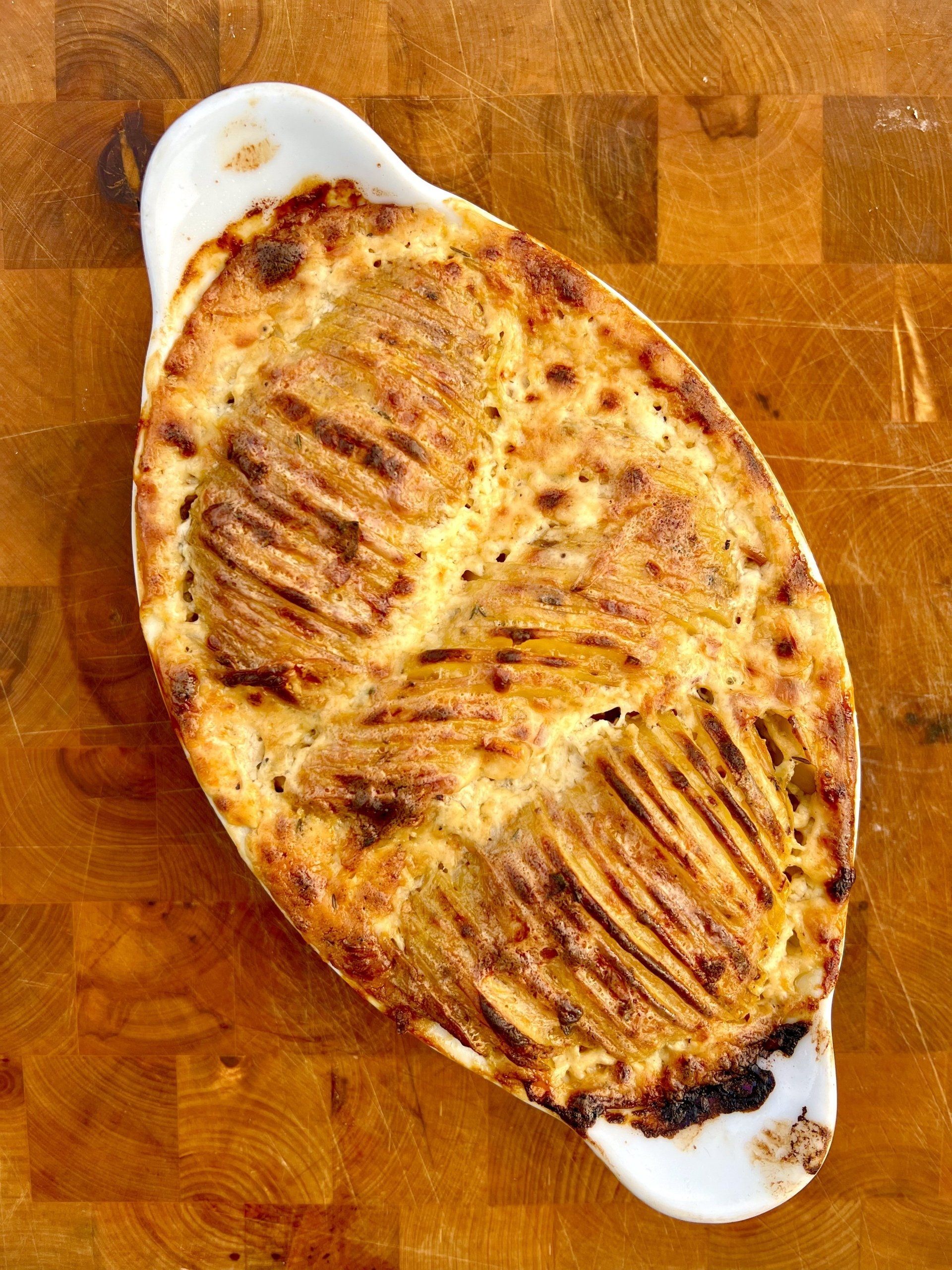 eteneteneten aardappel gratin